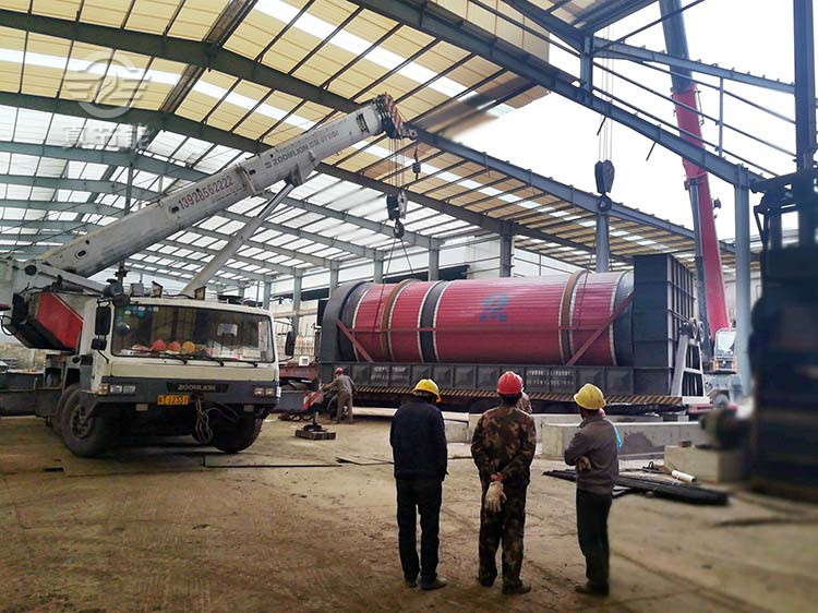 真節(jié)能污泥烘干機吊裝 真節(jié)能污泥烘干機吊裝