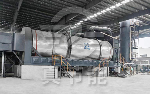 浸出渣干燥機運行現(xiàn)場